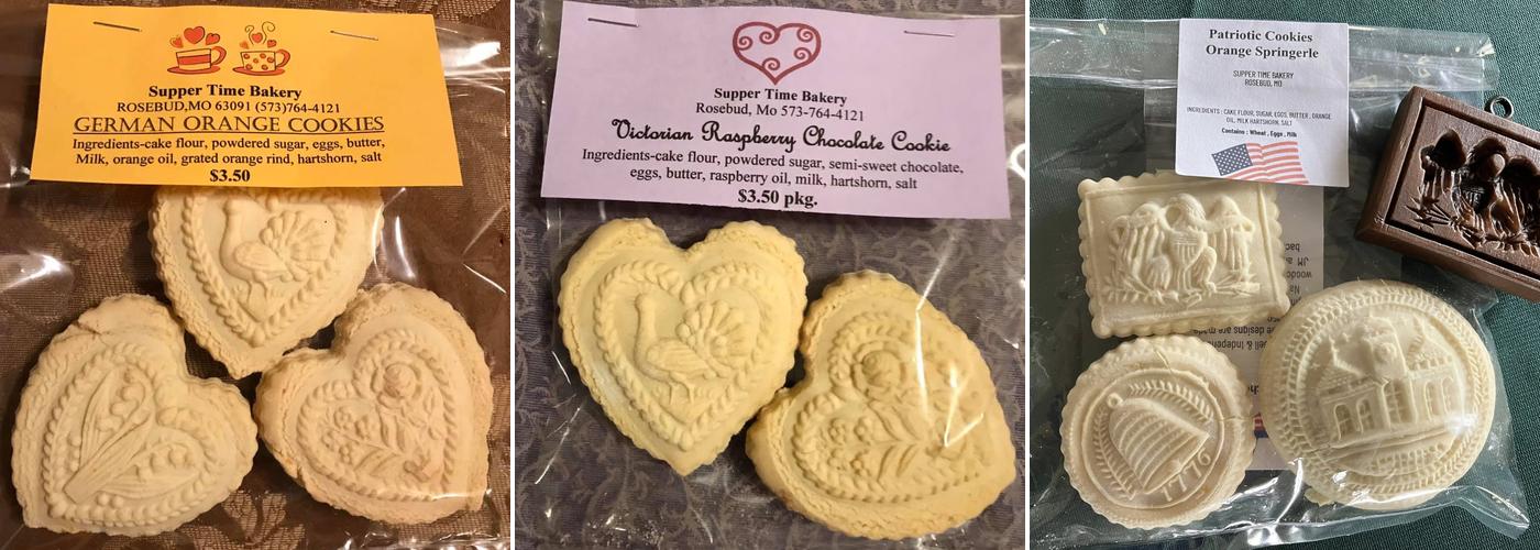 Supper Time Bakery Menu