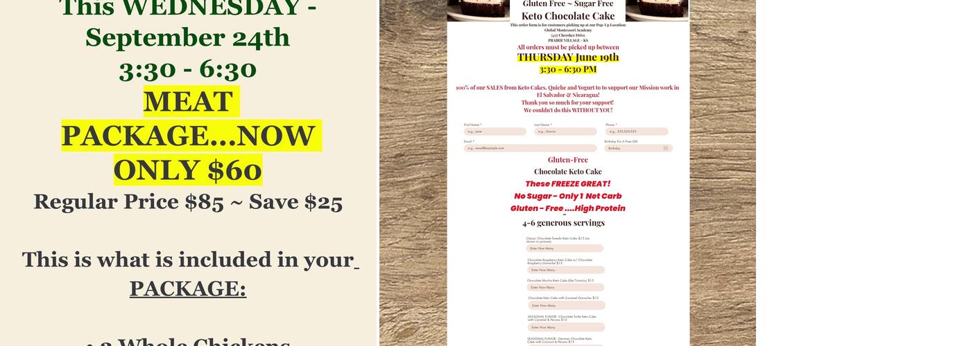 Pastimes Farm and Bakery Menu