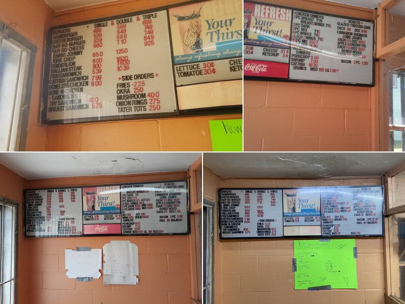 Johnny's Donuts Menu