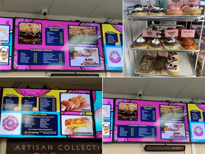 Colorado Donuts Menu
