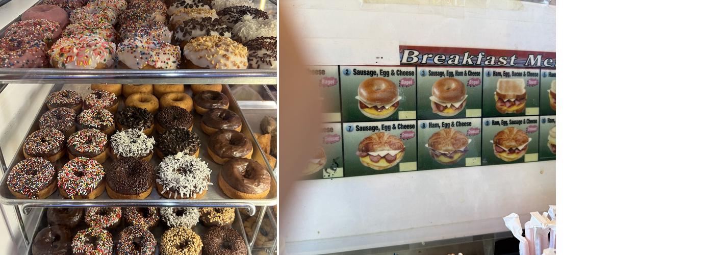 Daily Donuts Menu