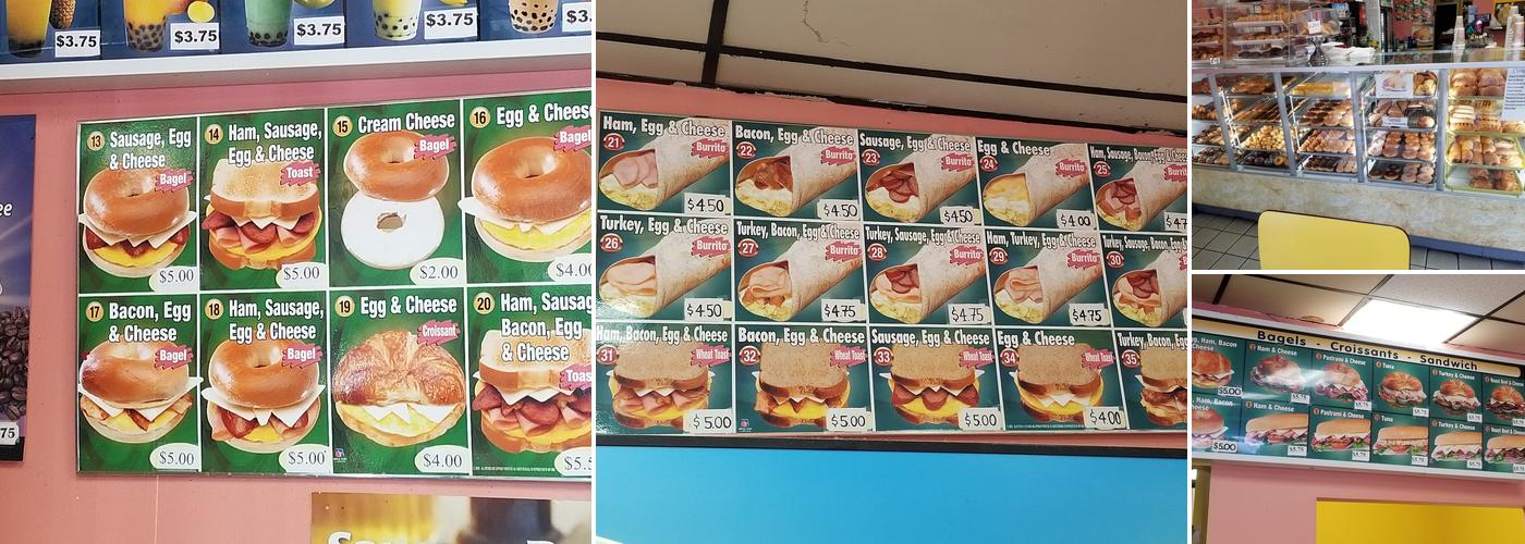 Christina's Donuts Menu