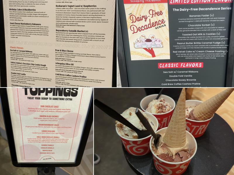Salt & Straw Menu