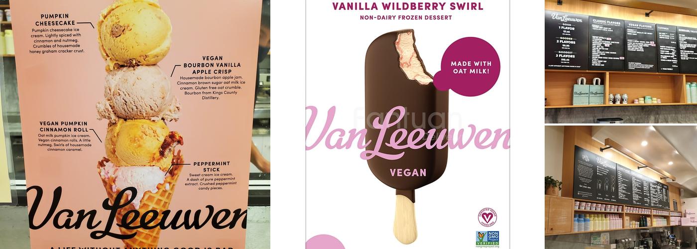 Van Leeuwen Ice Cream Menu