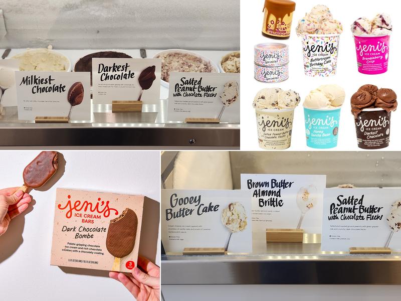 Jeni's Splendid Ice Creams Menu