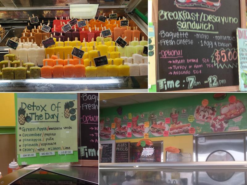 Mateo's Ice Cream & Fruit Bars Menu