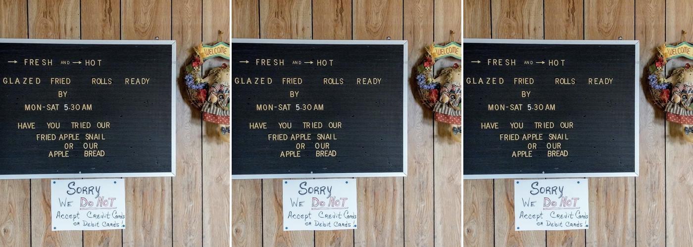 Lindström Bakery Menu