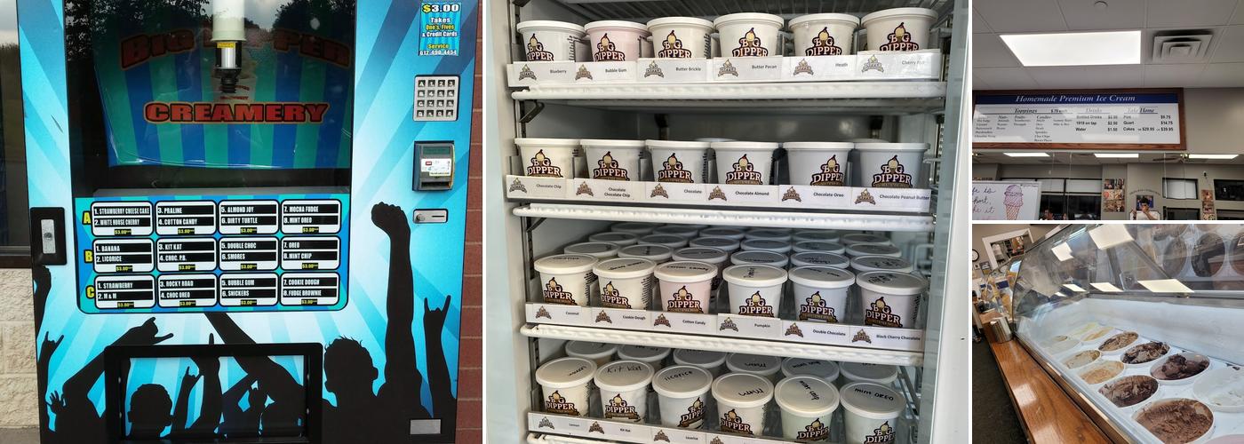 Big Dipper Creamery Menu