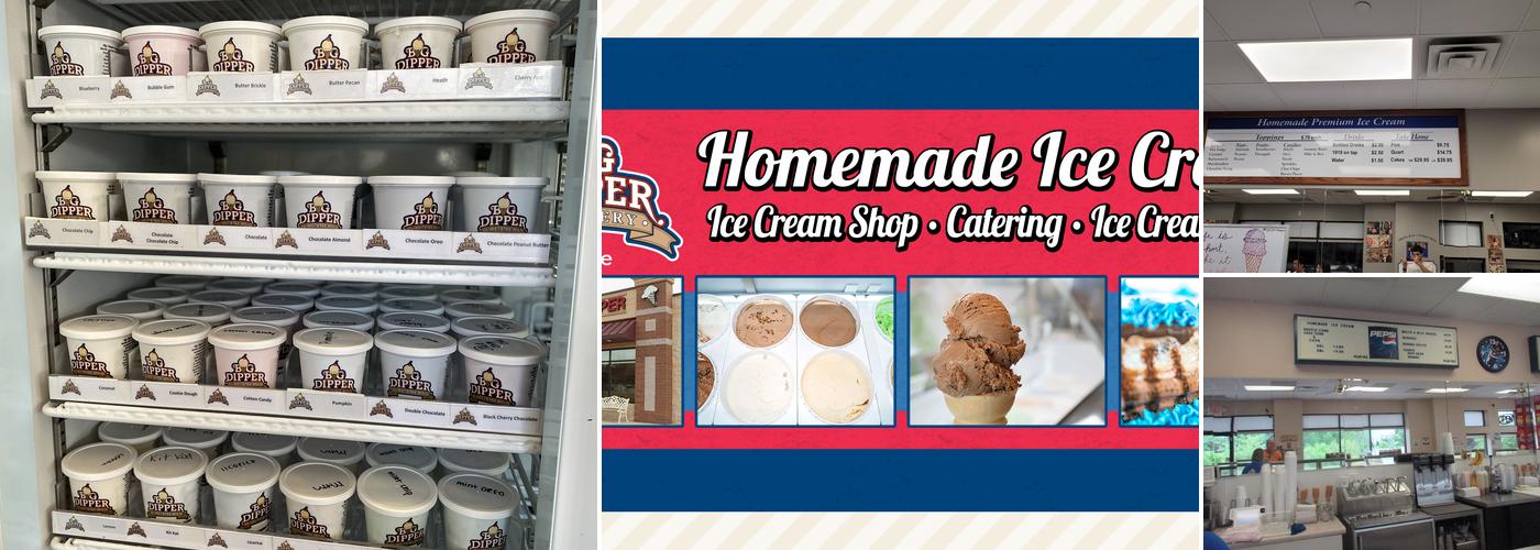 Big Dipper Creamery Menu