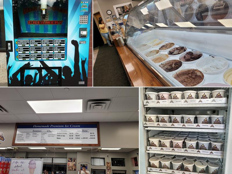 Big Dipper Creamery Menu