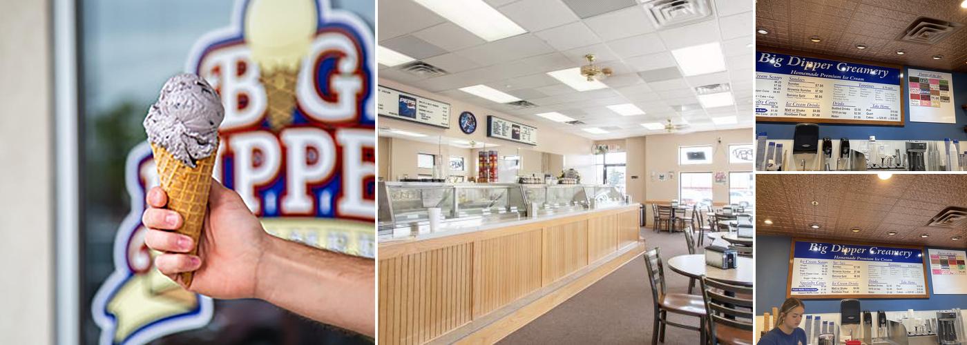 Big Dipper Creamery North Oaks Menu