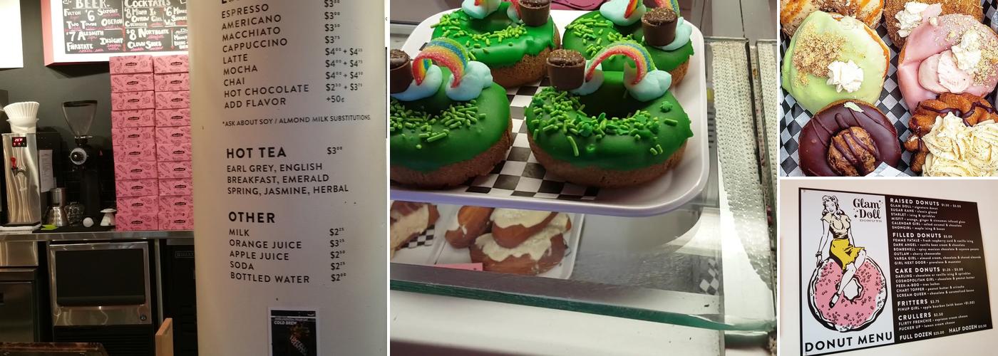 Glam Doll Donuts Menu