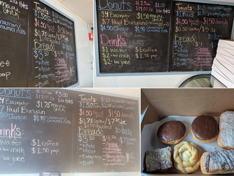 Blue Egg Bakery Menu