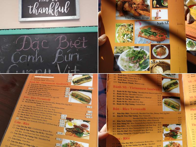 Ai Hue's Bakery & Deli Menu