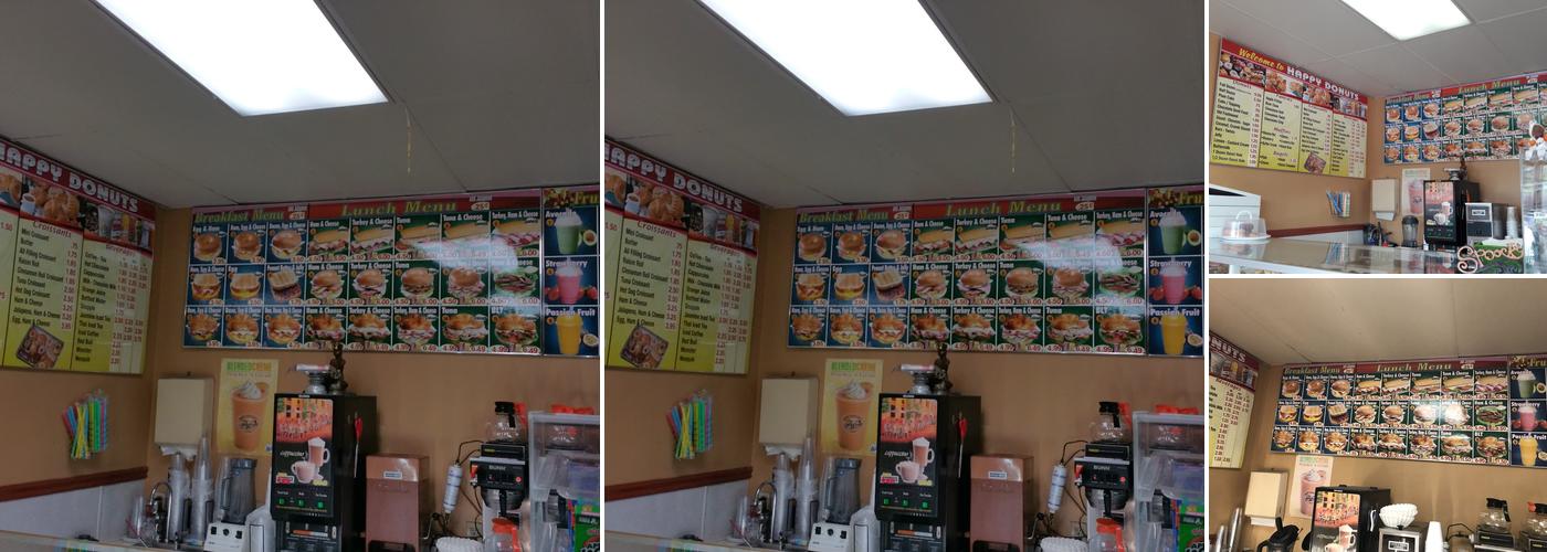 Happy Donut Menu