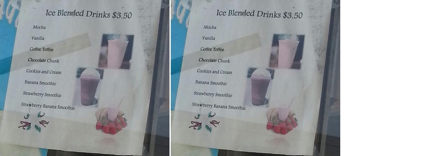 Mitchell's Donuts Menu