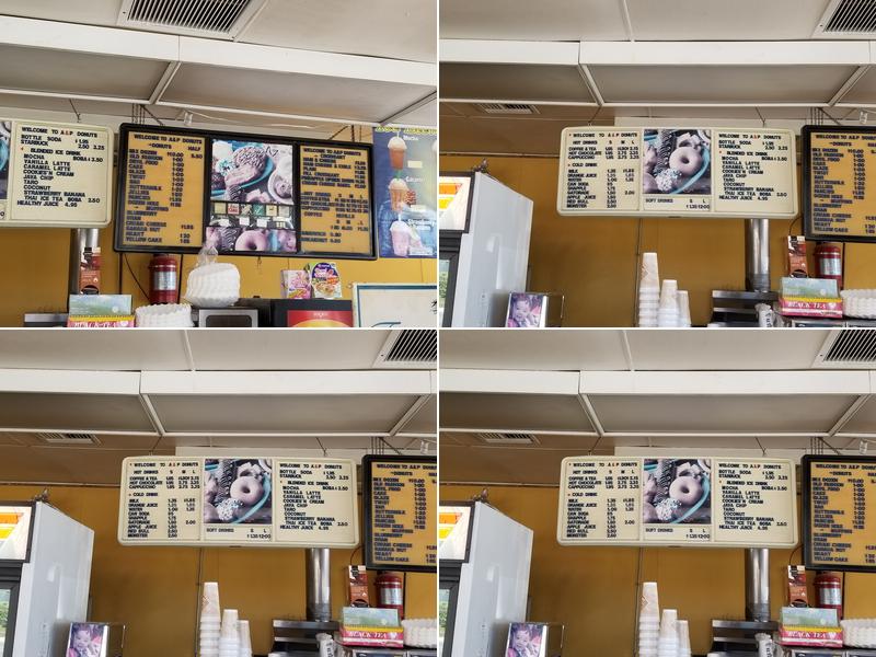 A & P Donuts Menu