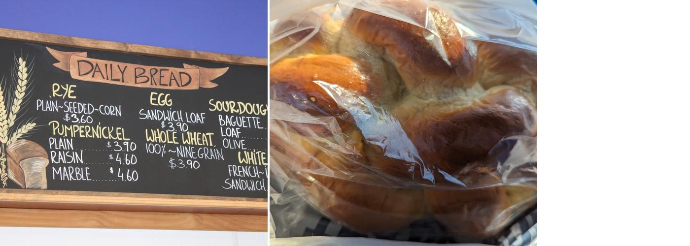 Continental Kosher Bakery Menu