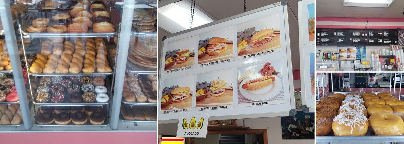 USA Donuts Menu