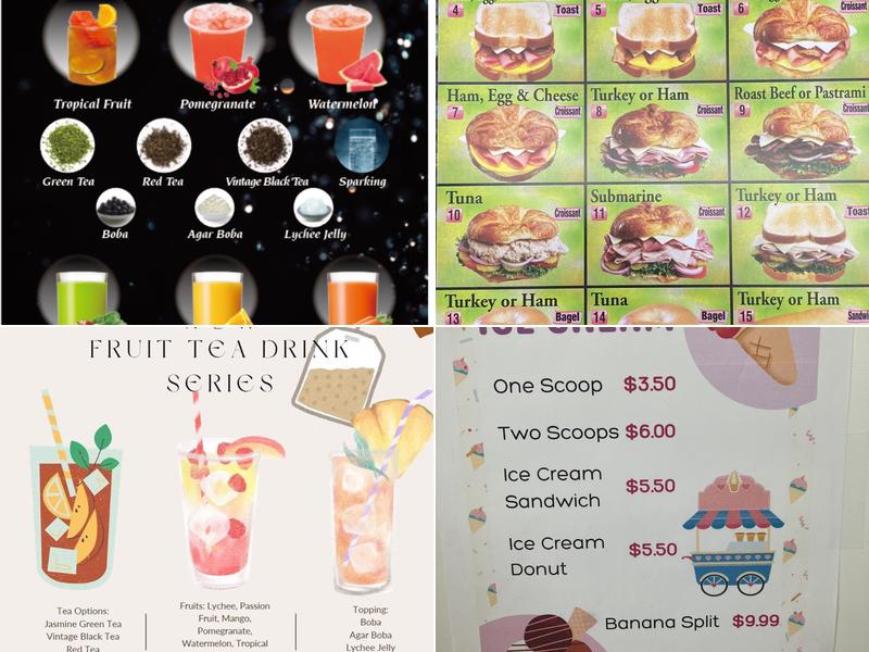 MK's Donuts & coffee Menu