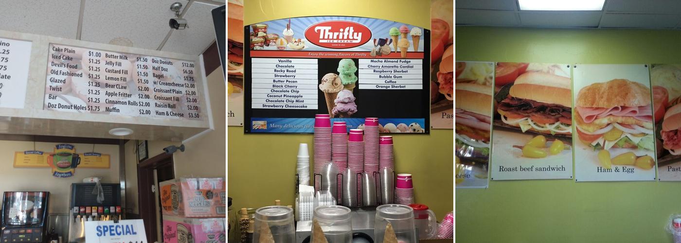 Coffee Express Donuts Menu