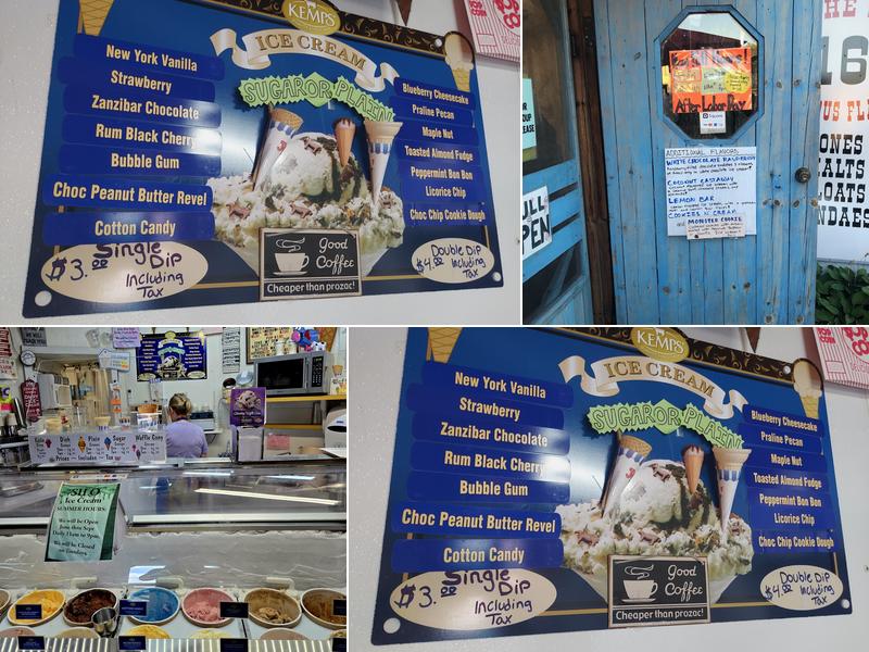 Silo Ice Cream Parlor Menu