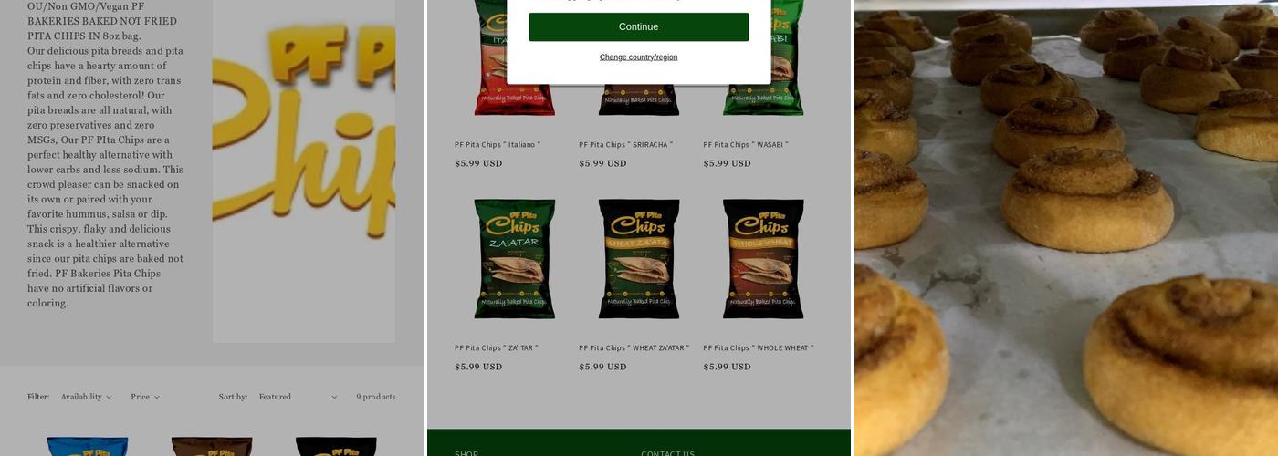 Lang's Bakery Menu