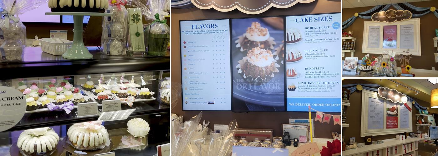 Nothing Bundt Cakes Menu