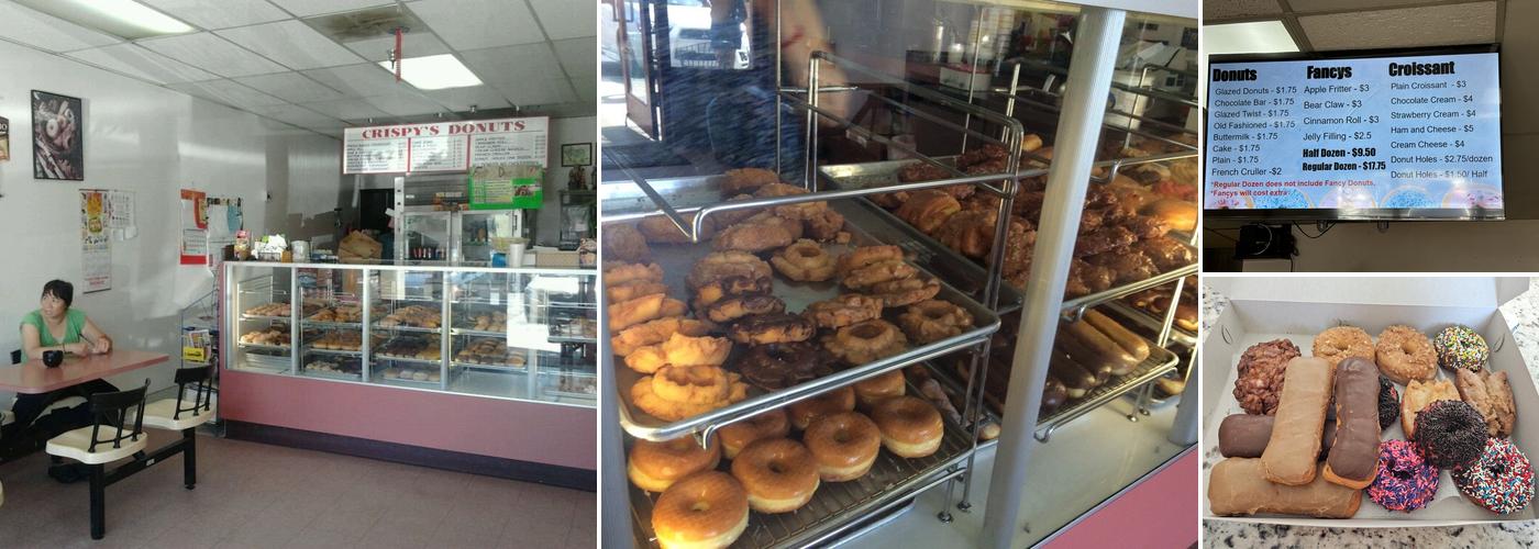 Crispy's Donuts Menu