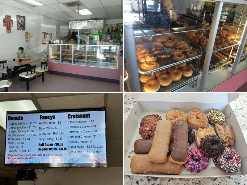 Crispy's Donuts Menu