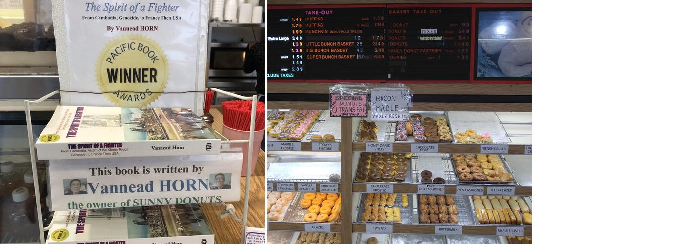 Sunny Donuts Menu