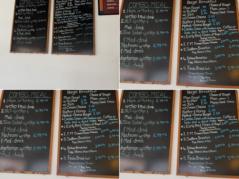 Rose Donuts Menu