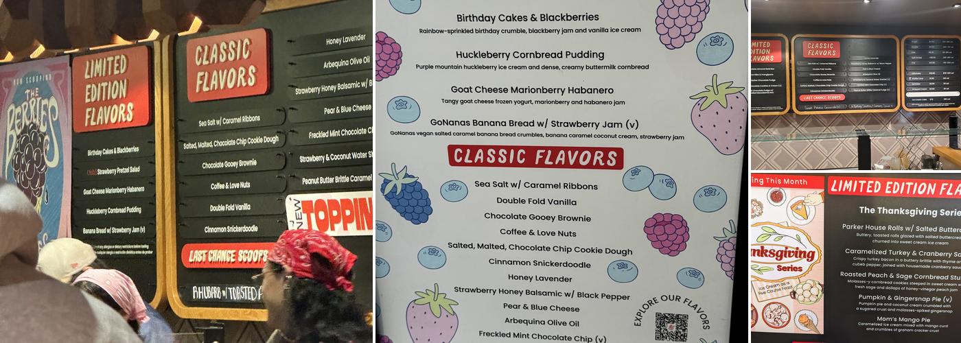 Salt & Straw Menu