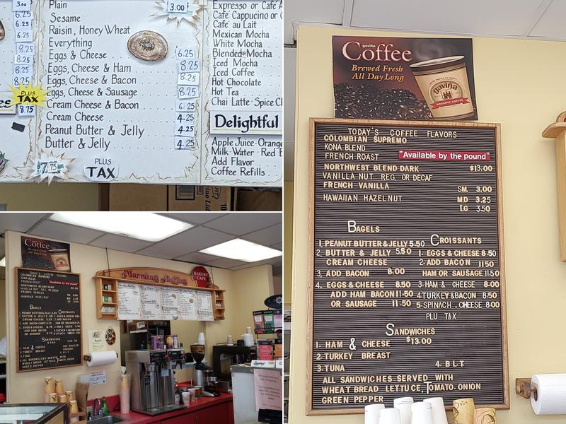 Marvelous Muffins Menu