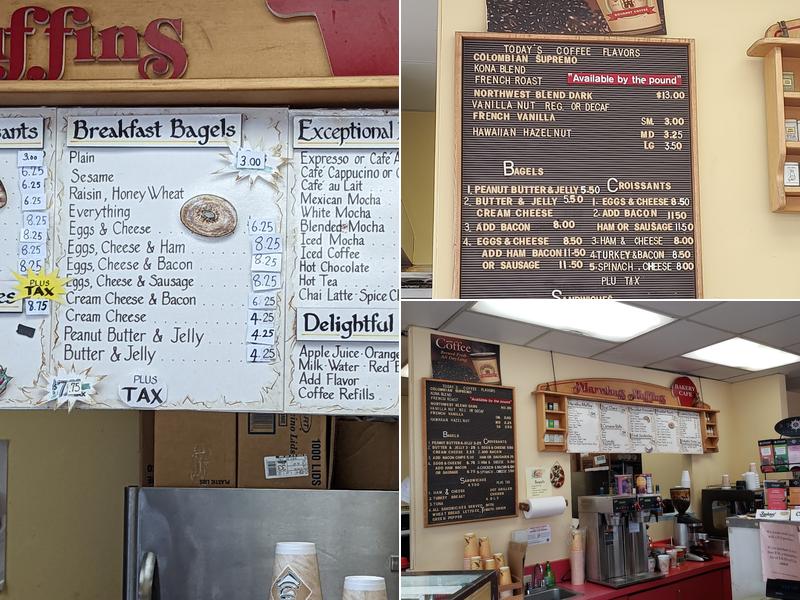 Marvelous Muffins Menu