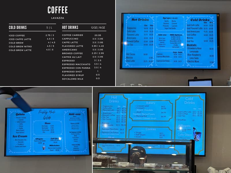 Hanna's Creamery & Cafe Menu