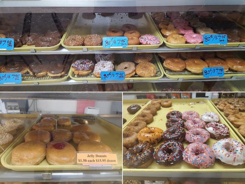 R B Donuts Menu