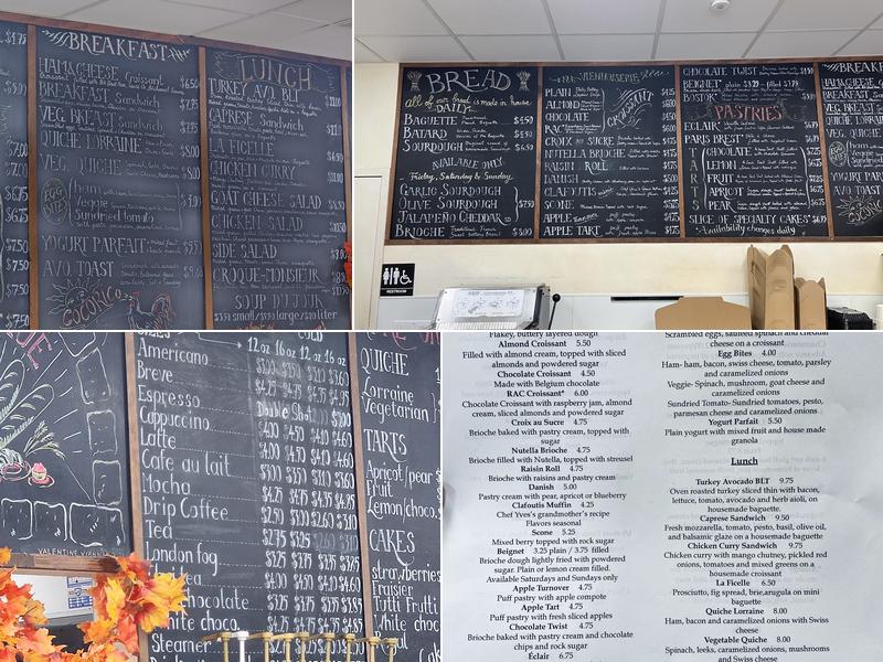 The French Oven Menu