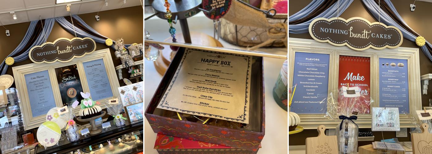 Nothing Bundt Cakes Menu