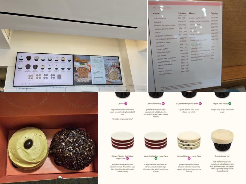 Sprinkles La Jolla Menu