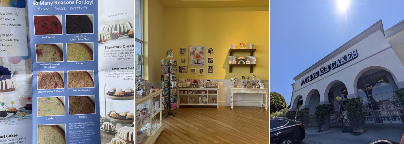 Nothing Bundt Cakes Menu