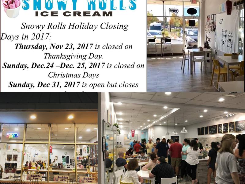 Snowy & Rolls Ice Cream 5779 State Bridge Rd, Alpharetta