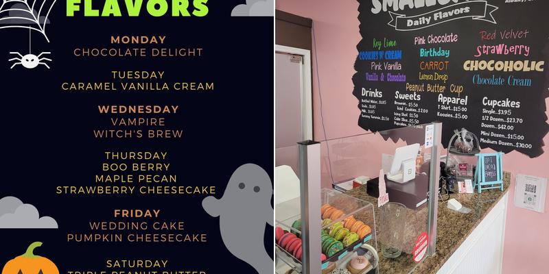 Smallcakes A Cupcakery Menu