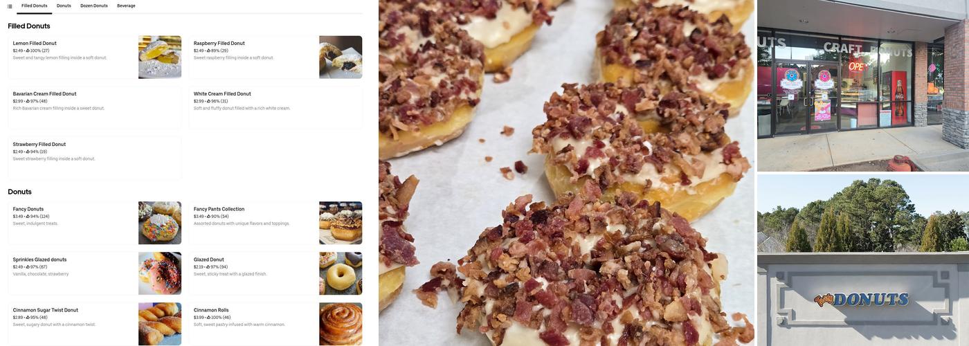 Giggle Monsters Craft Donuts Bells Ferry Menu