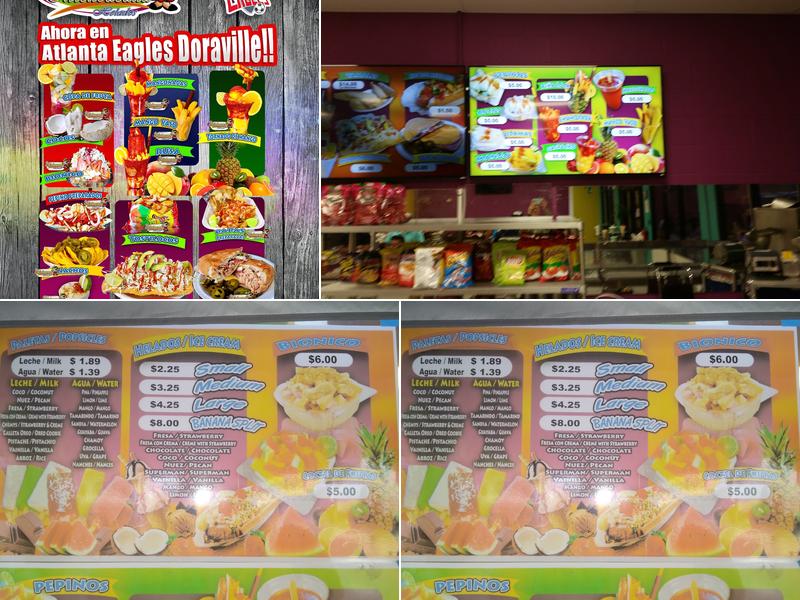 Paleteria Michoacana Ice Cream Menu