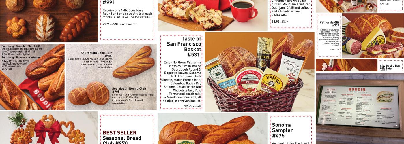 Boudin Bakery Cafe Menu