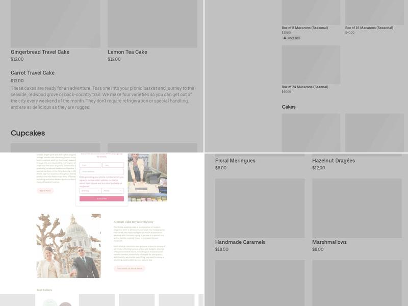 Miette Menu