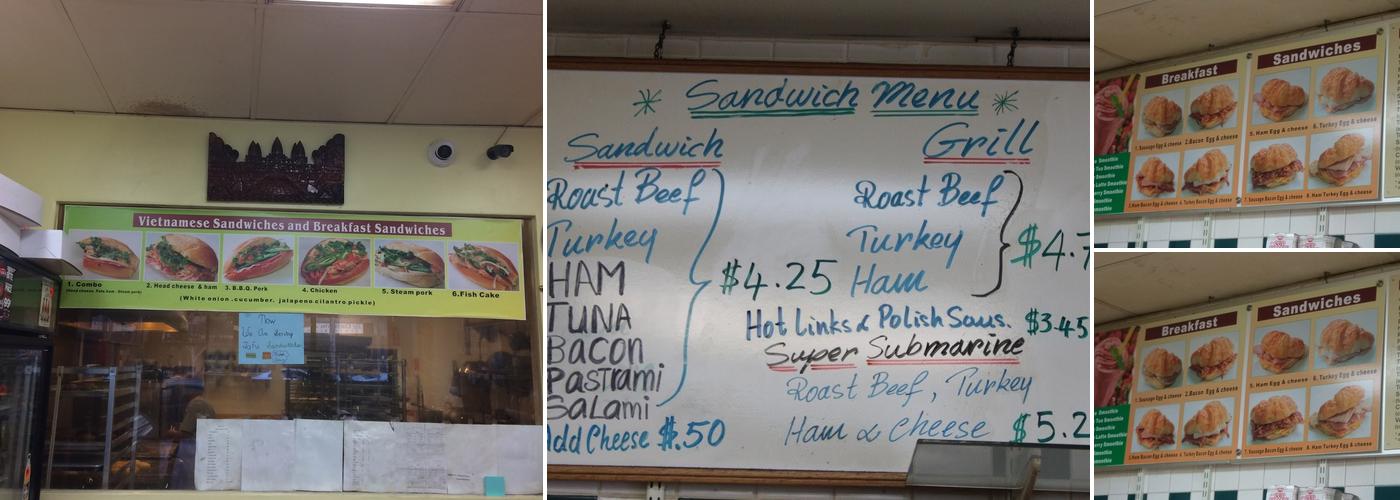 Donuts & Things Menu