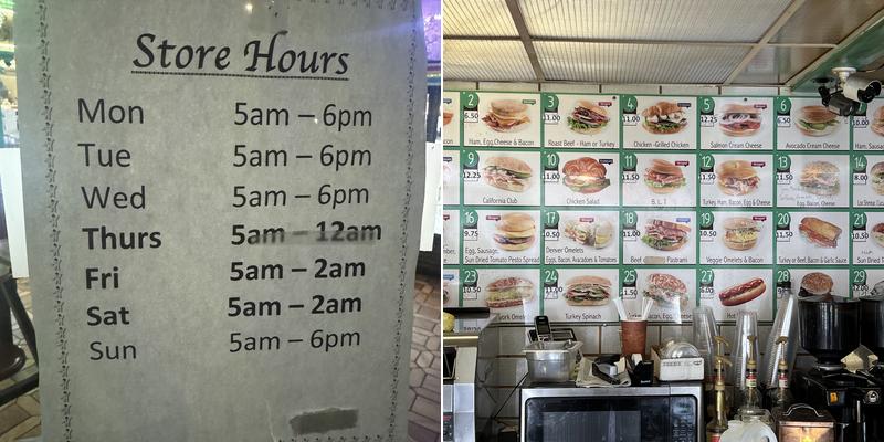 Allstar Donuts Menu