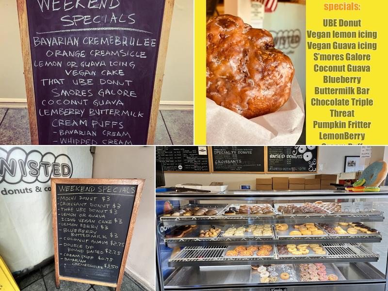 Twisted Donuts & Coffee Menu